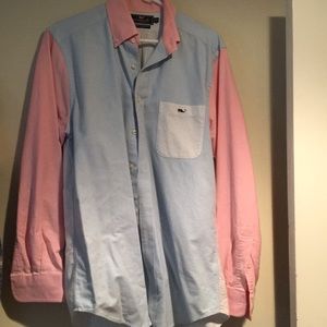 Vineyard Vines Slim Fit Tucker Shirt mens M